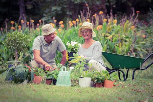 Illustration representing accessible landscaping services in Chigwell