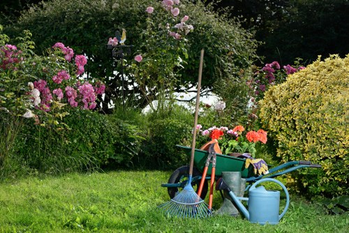 Landscapers in Chigwell planning a garden transformation